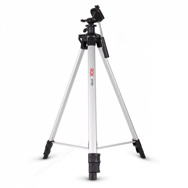 Комплект: лазерный уровень RGK UL-360 + штатив, приемник, рейка