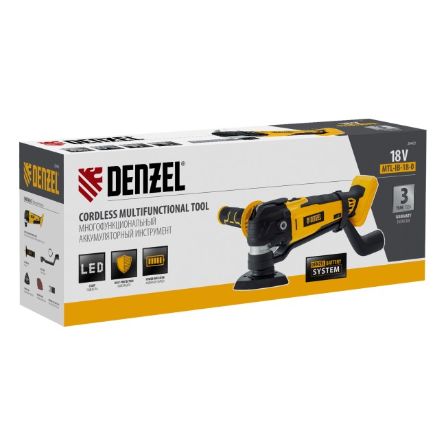 Многофункциональный инструмент аккумуляторный MTL-IB-18-0 Denzel