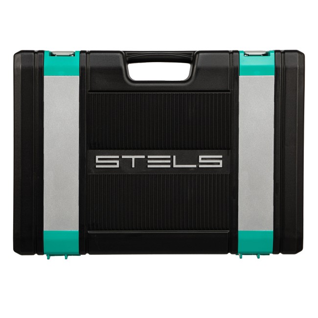 Набор инструментов 1/2", 1/4", CrV 98 предметов Stels Набор инструментов 1/2", 1/4", CrV 98 предметов Stels