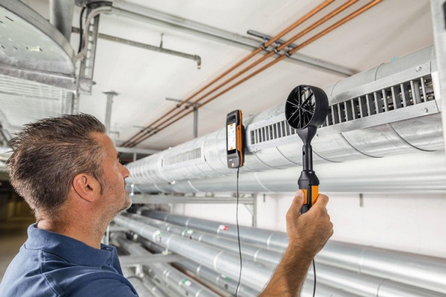 Комплект Testo 400 для вентиляции с зондом с обогреваемой струной Комплект Testo 400 для вентиляции с зондом с обогреваемой струной